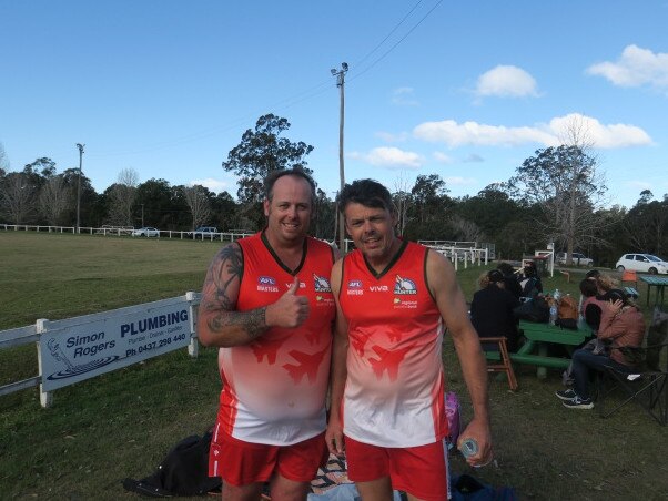 The AFL Masters Mid-North Coast gala day at Beechwood Oval. Pics Dan Mills