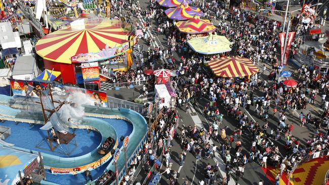 Organisers say there will still be plenty of rides and showbags.