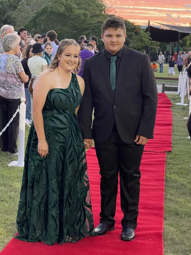 Aldridge State High School students celebrate their formal.