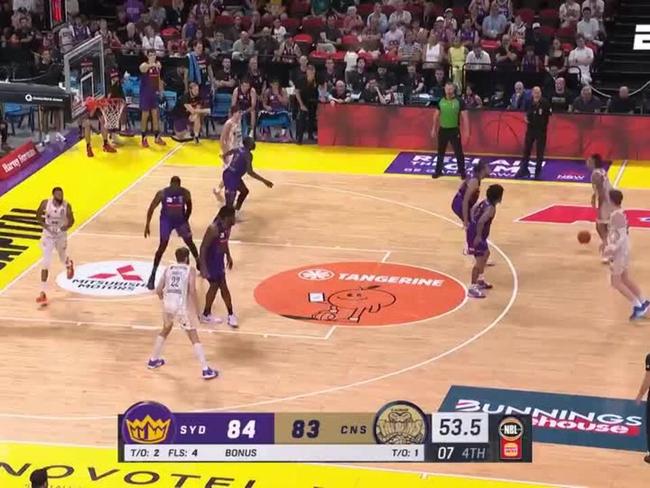 Sydney Kings vs. Cairns Taipans - Game Highlights - Round 16  NBL25