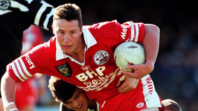 Shaun Timmins playing for the Steelers in 1997. Picture: Rugby League A/CT