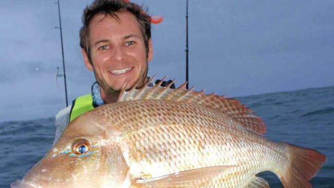 31-year-old radiographer Kyle Roberts had an intense encounter with a 4.5 metre tiger shark while kayaking off Moffat Headlands this morning. Picture: Contributed
