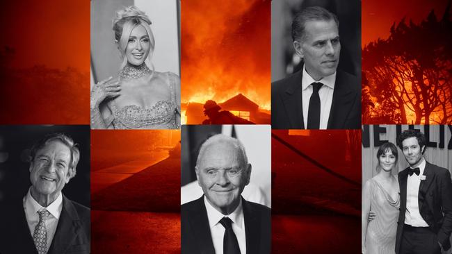 John Goodman, Paris Hilton, Anthony Hopkins, Hunter Biden, Adam Brody and Leighton Meester are among celebrities who have lost their homes in the California wildfire blaze.