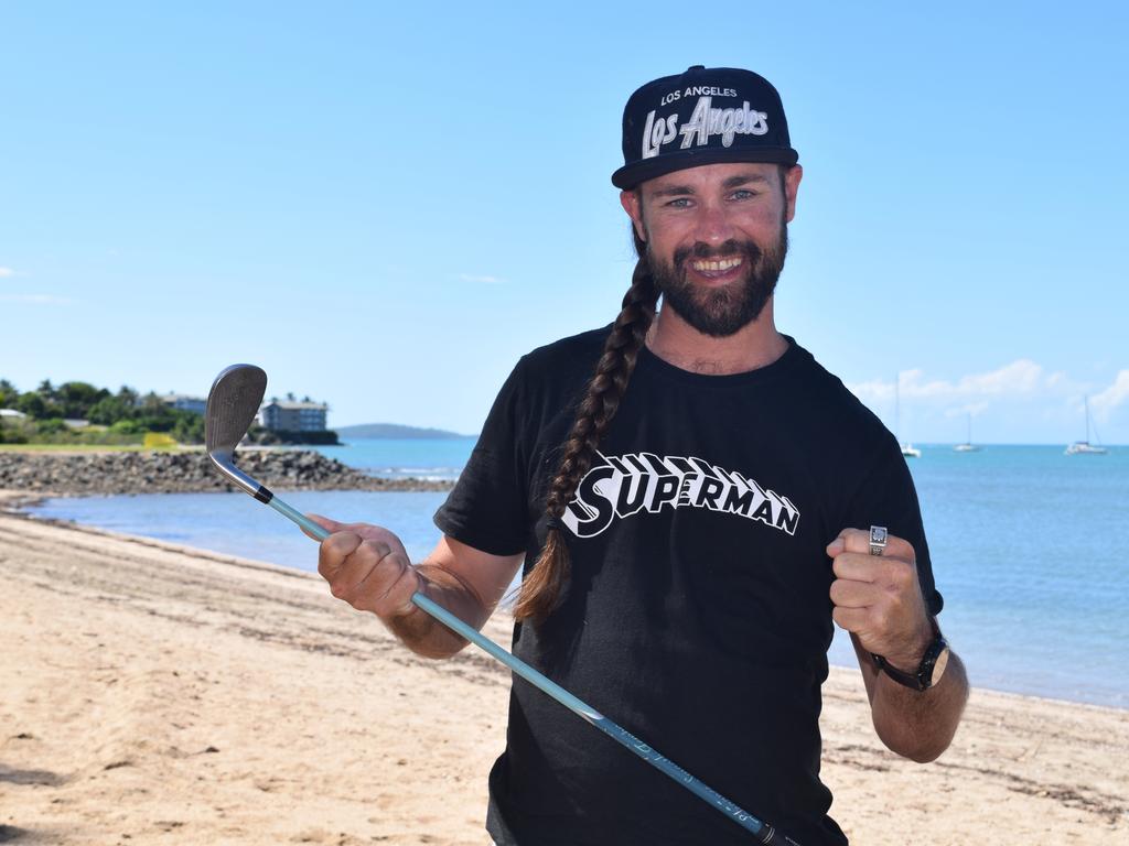 Daniel Thusberg from Airlie Beach is set to appear on new Channel 7 show Holey Moley. Photo: Elyse Wurm