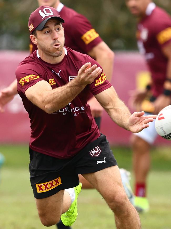 Hunt was the Maroons player of the series in 2021. Picture: Getty Images.