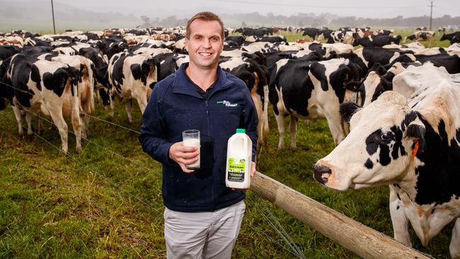 Fleurieu Milk Company general manager Nick Hutchinson. Picture MATT TURNER.