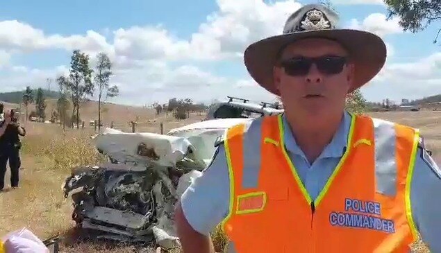 Serious crash on Wide bay Highway