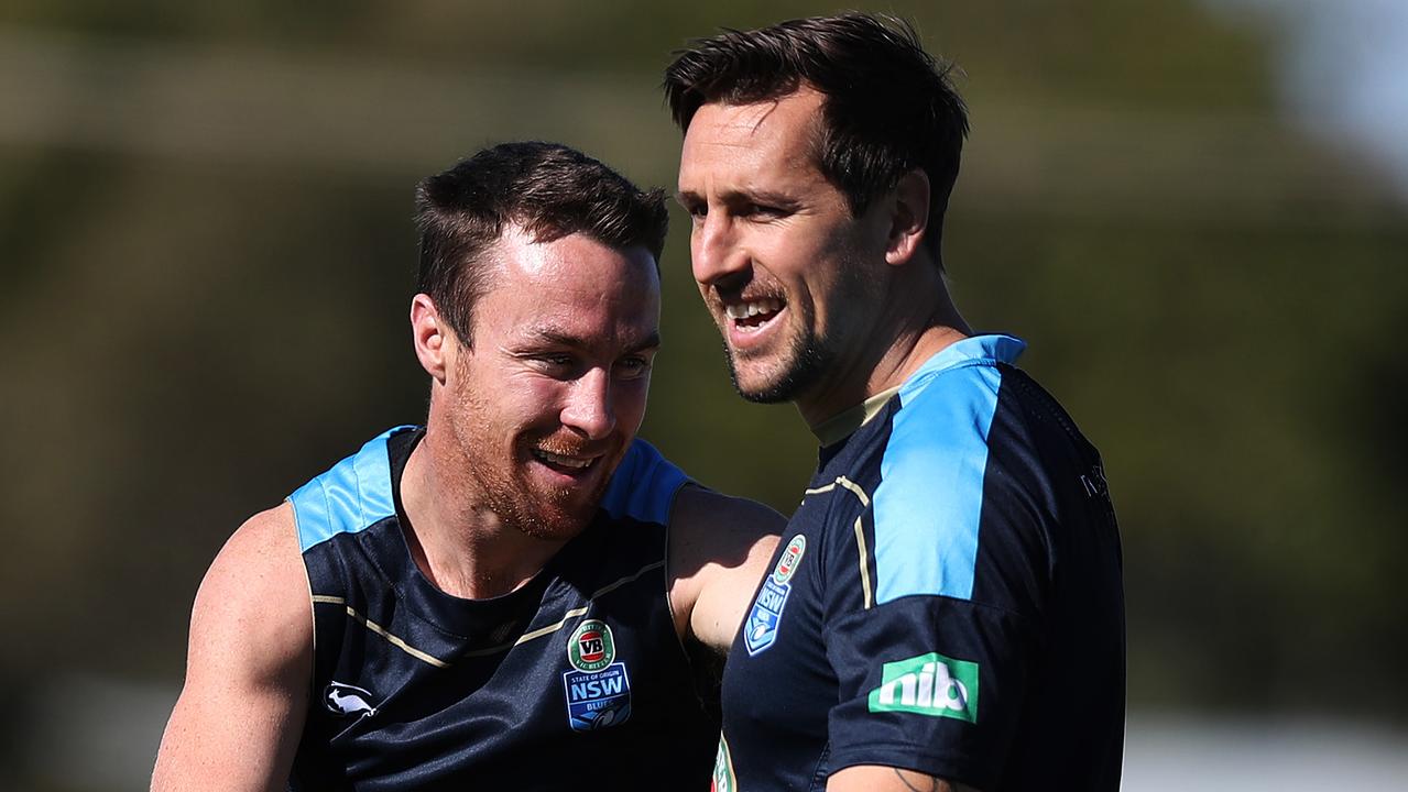 James Maloney and Mitchell Pearce could be Origin teammates again.