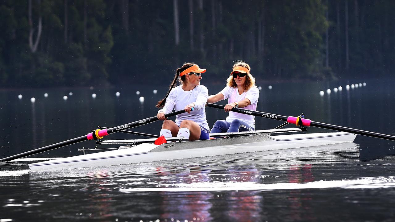 Masters rowers descend on Lake Barrington for national championships