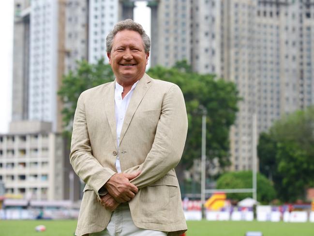 SINGAPORE - MAY 05:  Founder of Global Rapid Rugby, Andrew Forrest poses for a photo during the Global Rapid Rugby match between the Asia Pacific Dragons and Western Force at Queenstown Stadium on May 5, 2019 in Singapore.  (Photo by Suhaimi Abdullah/Getty Images)