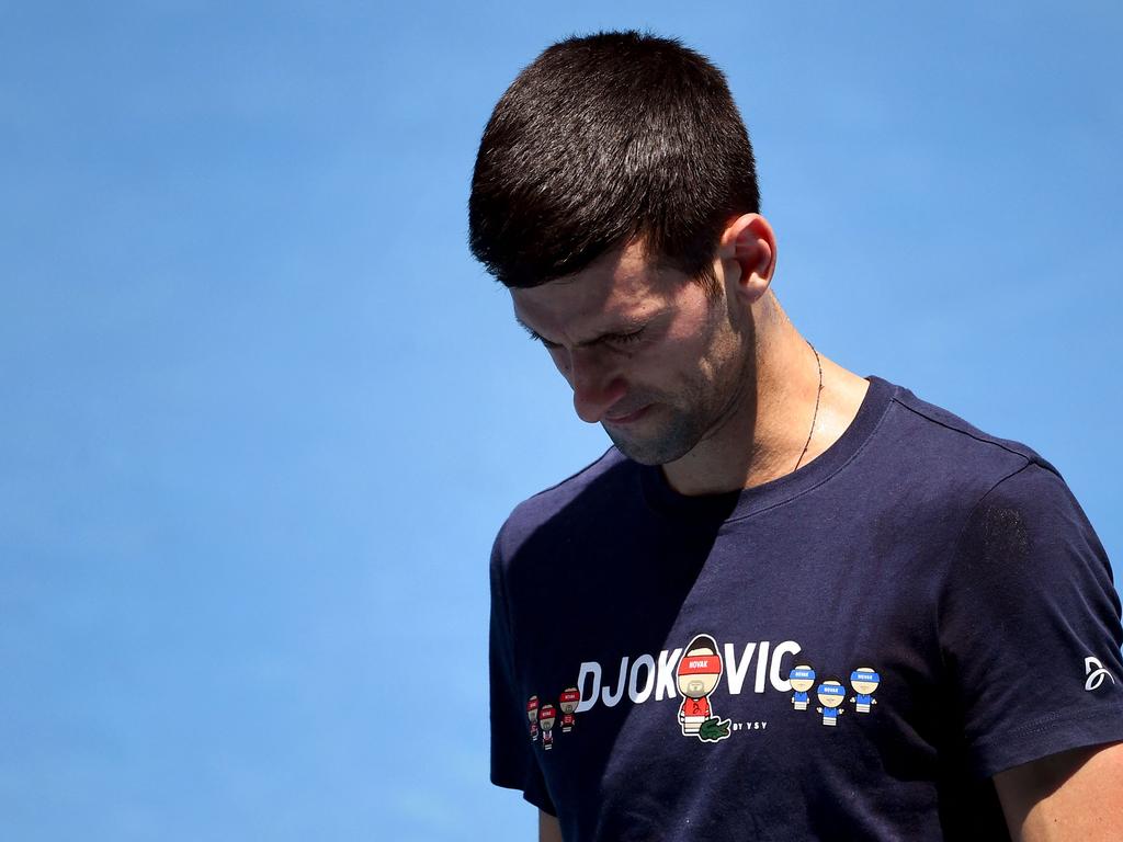 Novak Djokovic has been kicked out of Australia and the Morrison Government is being celebrated abroad for the decision to keep its borders strong. Picture: William West/AFP