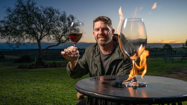 Scott Austin from Austin Wines took part in Wine Geelong’s Winter Shiraz Weekend. Picture: Brad Fleet