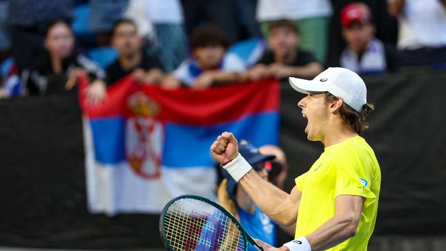 Could Australia's Alex de Minaur go all the way? Picture: Getty