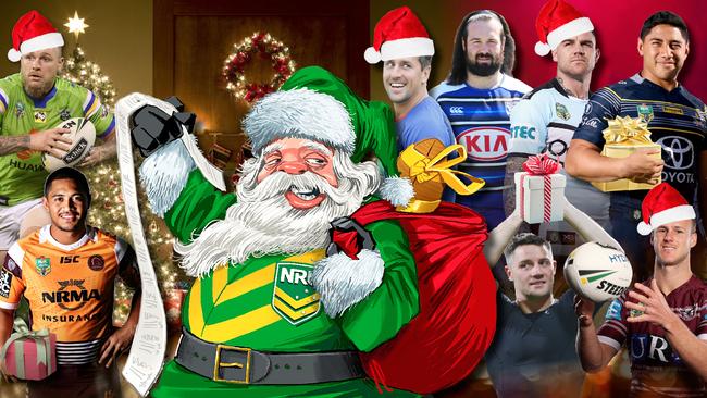 What does your NRL club want for Christmas?