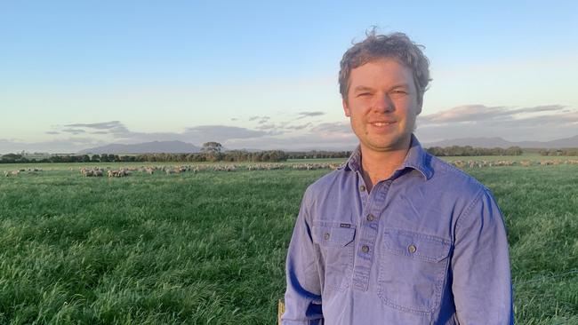 Joseph Sutherland is a sheep farmer at Dunkeld. Picture: Supplied