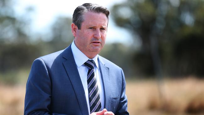 Campbelltown state Labor MP Greg Warren at the Gregory Hills Drive opening. (AAP Image / Angelo Velardo)