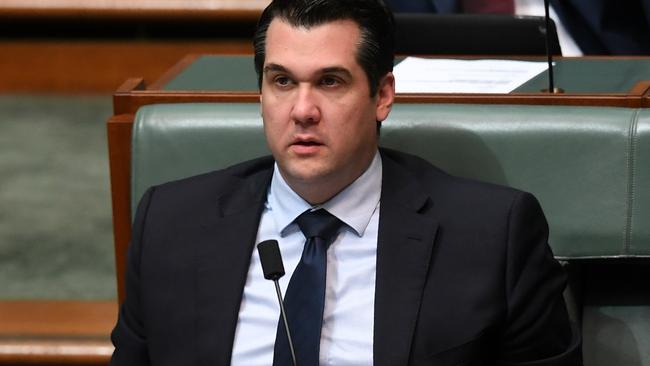 Assistant Minister to the Treasurer Michael Sukkar says unions have blocked efforts that would improve education standards. Picture: AAP