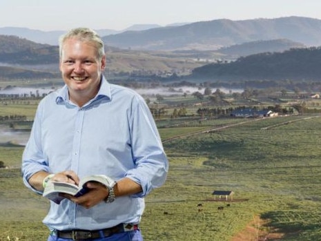 Henry Field has created the “Stallion Factory’’ at the picturesque New­gate Farm in the Hunter Valley. Pictures: Luke Marsden and Newgate Farm