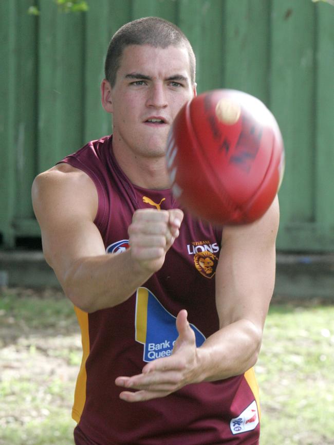 Tom Rockliff after joining the Lions as the No.5 pick in the 2009 pre-season draft.