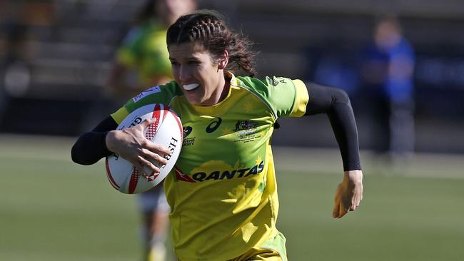 Charlotte Caslick was named player of the final for her two-try effort.