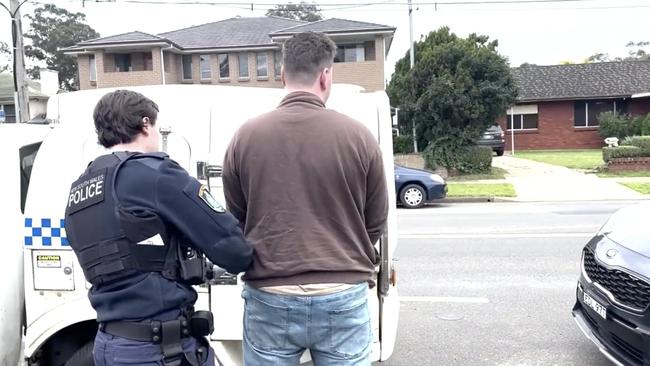A 20-year-old man was arrested by police over a public order incident following soccer match. Photo: NSW Police