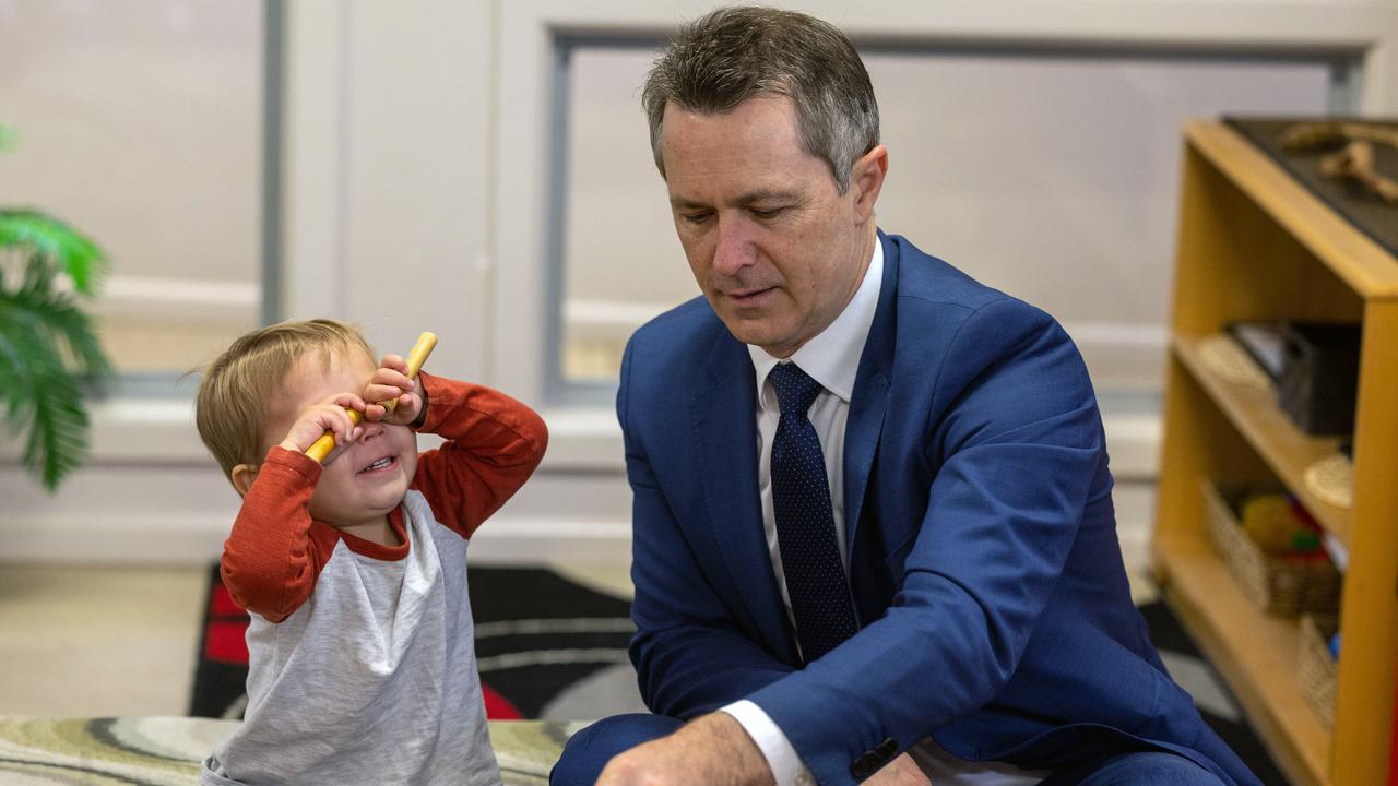 Education Minister Jason Clare is reviewing childcare safety policies in Australia. NSW. Picture: Gary Ramage