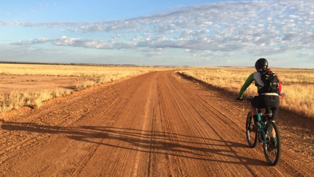 Andrew Kerec will try to break a record by riding from Steep Point, WA, to Byron Bay, NSW in 65 days.