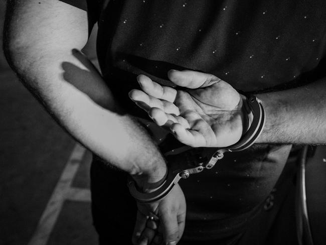 Handcuffs police arrest generic