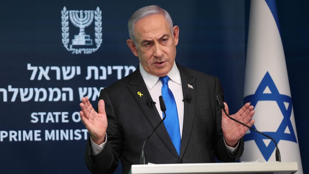 Israeli Prime Minister Benjamin Netanyahu. Picture: Abir Sultan/Pool/AFP