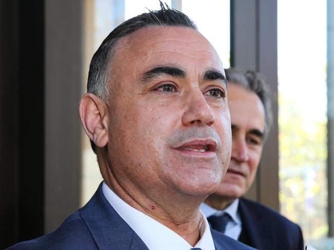 Former deputy premier John Barilaro withdrew from the US trade commissioner role. Picture NCA Newswire / Gaye Gerard.