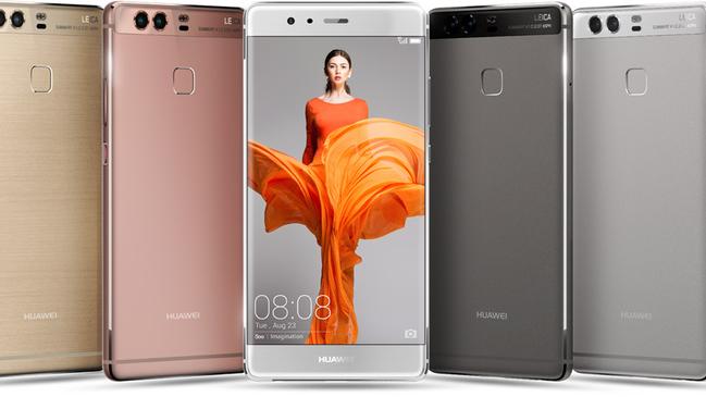 Huawei's P9 smartphone finishes.