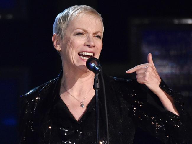 A masterclass ... Annie Lennox on stage. Picture: John Shearer/Invision/AP