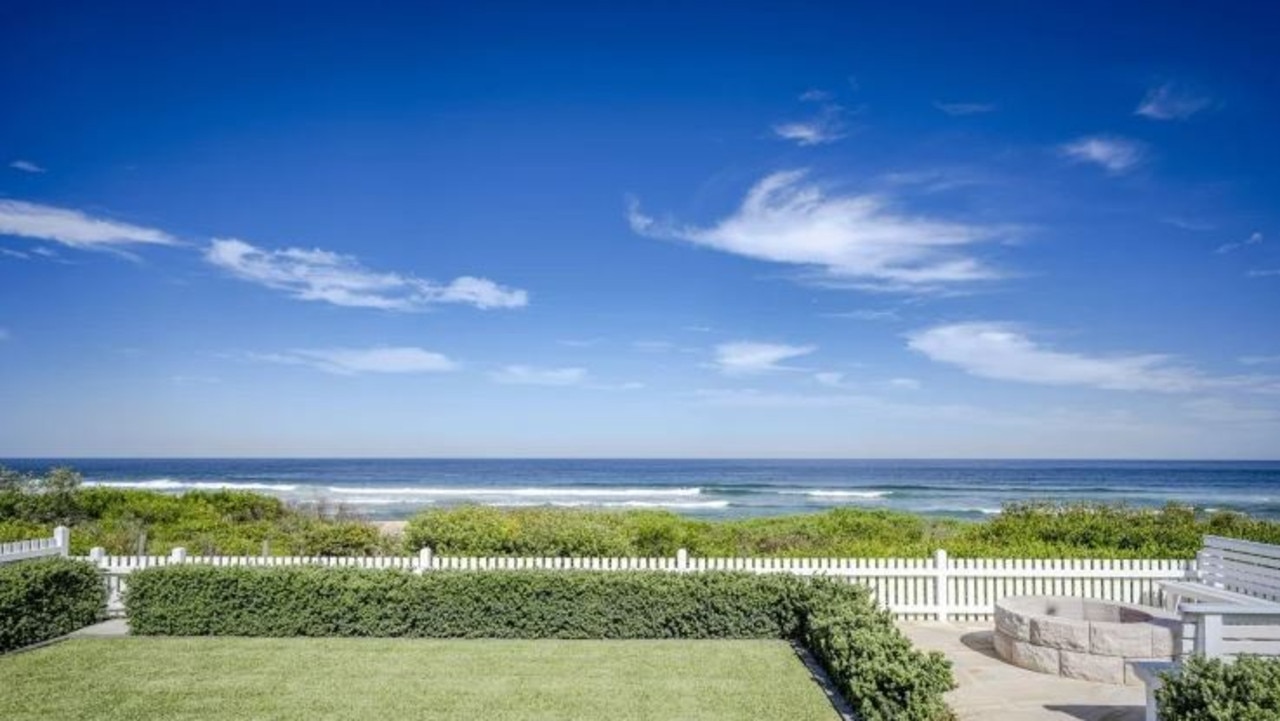 A view of the waterfront from Mr Farquhar's home. Supplied