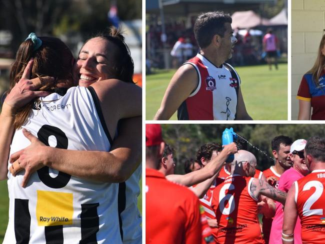 Faces of the AFL Capricornia senior grand final day at Stenlake Park, Rockhampton, on August 31, 2024.