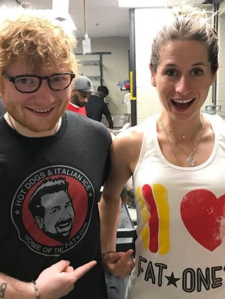 Ed Sheeran and Cherry Seaborn wed in 2019.