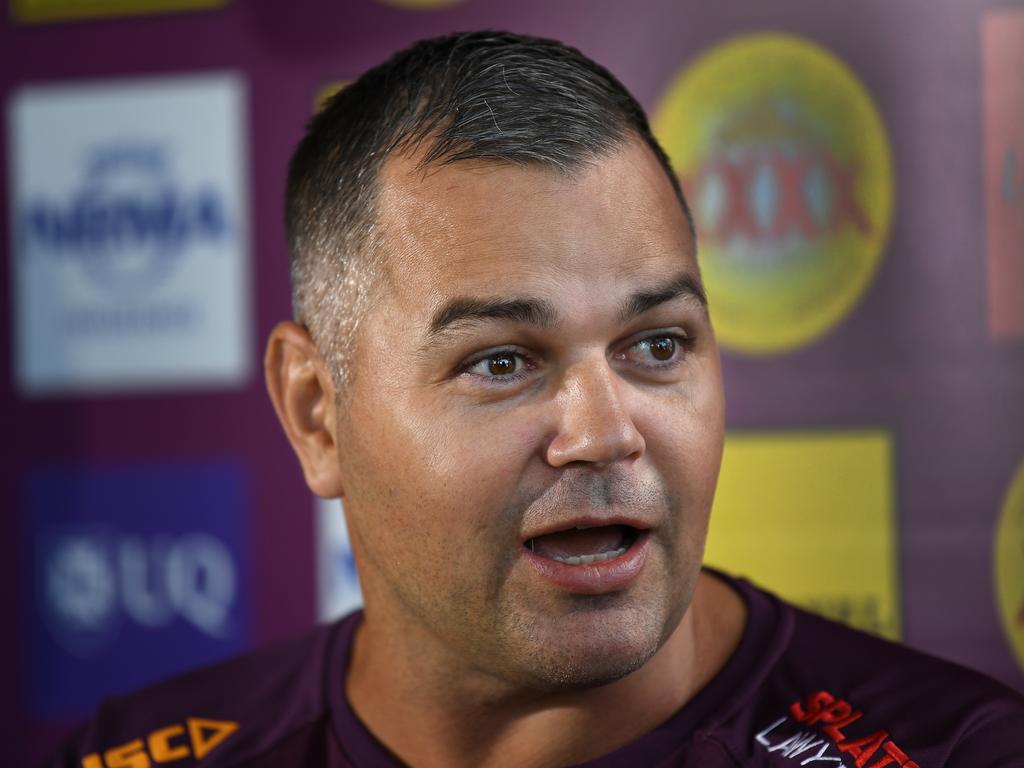 Anthony Seibold seems to be loving the feud.