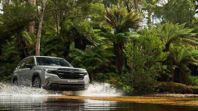 Subaru's strong hybrid system teams a 2.5-litre boxer engine with an 88kW electric motor, a big step from the old e-Boxer. Picture: Supplied