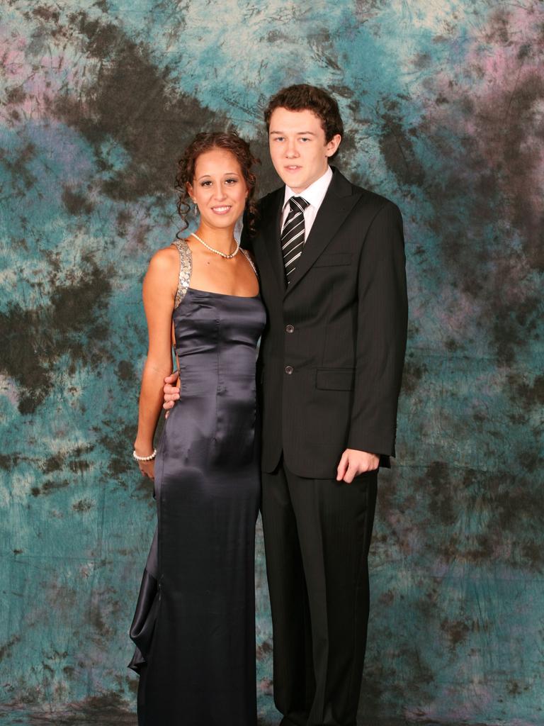 Alana Schloss and Matthew Smith at the 2009 Nhulunbuy High School formal. Picture: NT NEWS