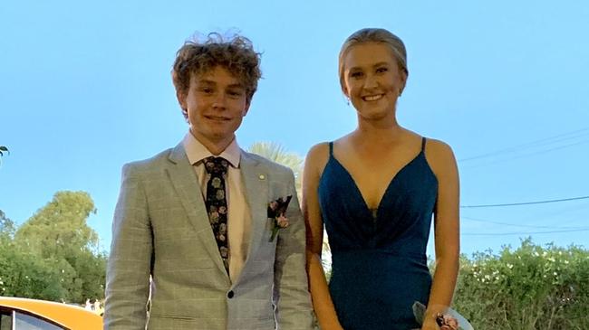 Roma State College formal. Pic: Lachlan Berlin