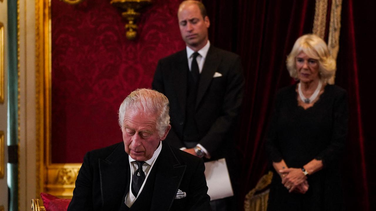 As of Saturday, the former Duke of Wales has been installed as the Britain’s next King. Picture: Victoria Jones/ POOL/ AFP.
