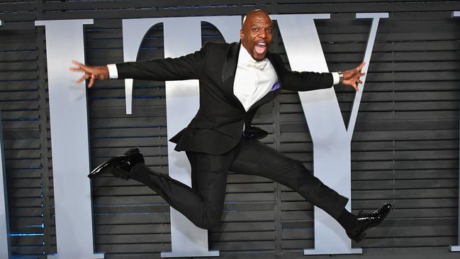 Terry Crews was blown away by Dom’s comedy act. Picture: Dia Dipasupil/Getty Images/AFP