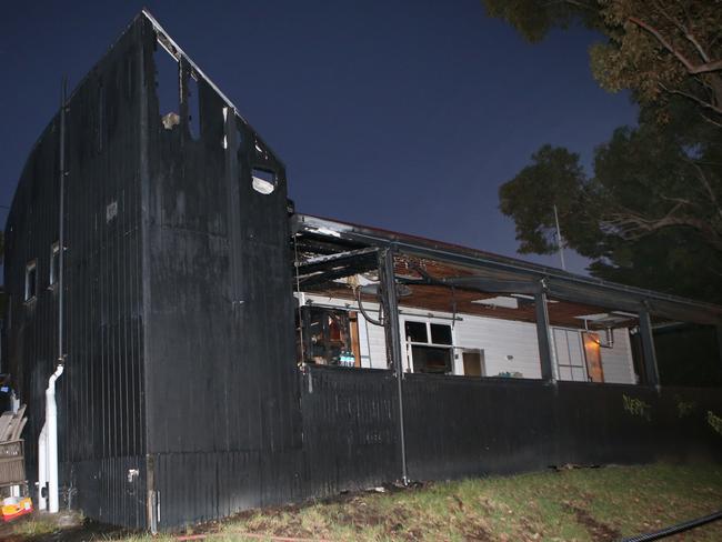 Mart 130 was destroyed by fire in February. Picture: David Crosling