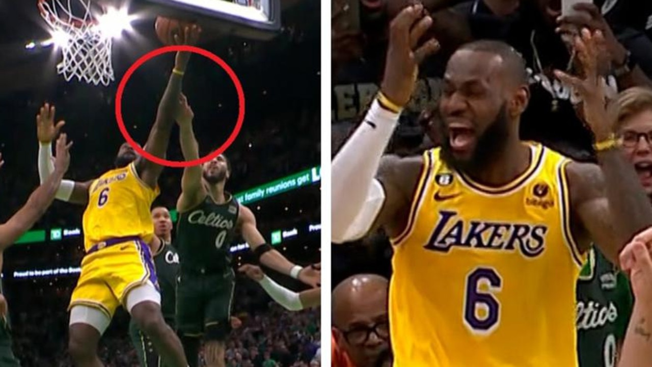 Referees admit error in LeBron James' controversial play with Tatum