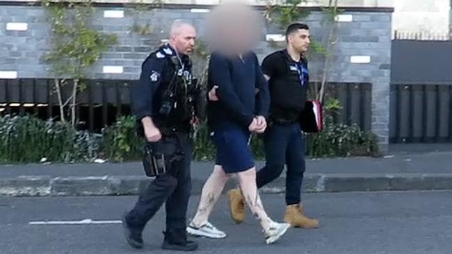 A Rebels bikie associate has become the first person arrested for using a child to sell drugs.