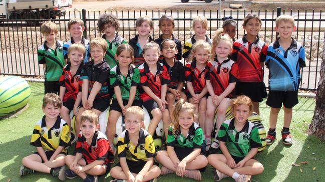 HUMPTY DOO PRIMARY SCHOOL Transition Adams Back row left to right; Hudson Baehnisch, Matthew Marsh, Robbie Van Tilburg, Jack Flynn, Jordyn Dann, Emma Cooling, Rebekah Matika, Luana Kiwikiwi, Knox DeBlaauwMiddle Row left to right; Clay Moon, Ry Roughley Eddy Lyon, Trevon Burn, Charlotte Cassell, Elsie TudehopeFront Row left to right; Kayden Robinson, Caelan Sharp, Zac Cooling, Darcy Thomsen, Georgia Cannavo Picture: T Johansen