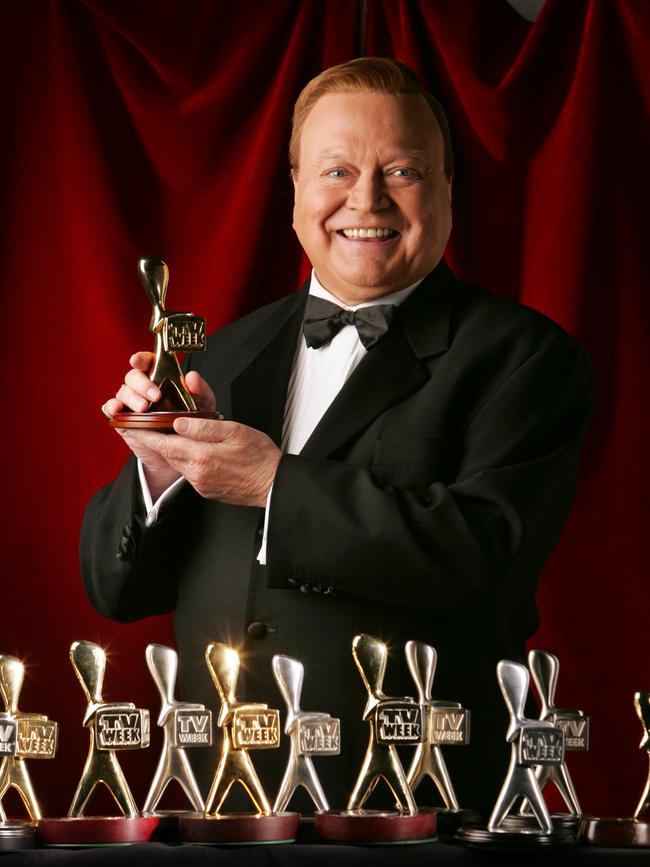 Bert Newton, four-time winner of the Gold Logie. Picture: News Corp