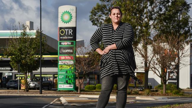 Shannon Riddell is one of the workers who feel let down by the settlement in the OTR case. She thought she was getting $69,000 but it turned out to be only $4000. Picture: Brenton Edwards