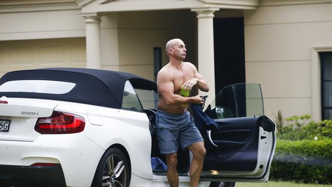 Scott Capelin at home in Gymea Bay.