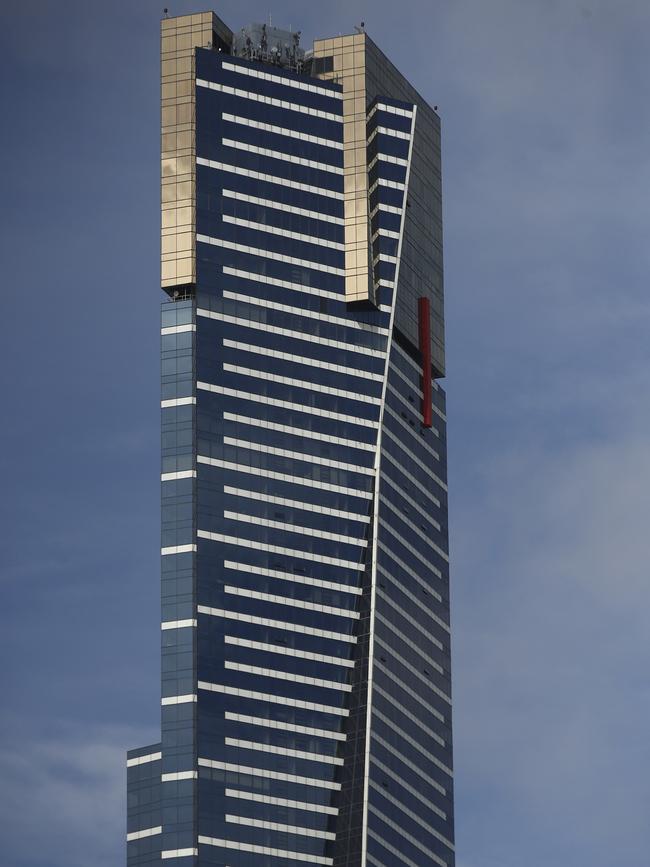 Grollo’s new home at Level 80 of the Eureka Tower in Melbourne, Victoria. Picture: NCA NewsWire/Daniel Pockett.