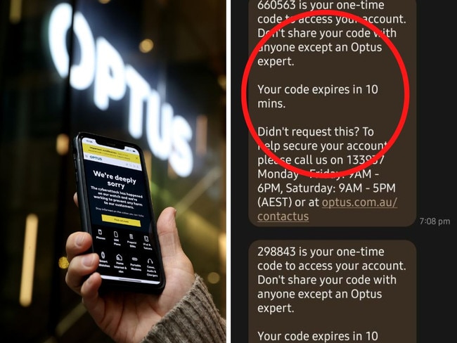 An Optus customer has been sent almost 50 text messages from the telco that weren’t meant for them in yet another example of the company’s recent failings.